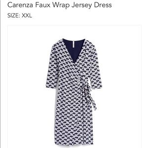 Gilli Carenza Faux Wrap Jersey Dress